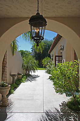 Arizona Secret Garden Arched entryway