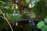 Arizona Secret Garden event area and koy pond photo