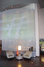 Holiday Inn & Suites Phoenix Airport north lobby shimmer screen photo