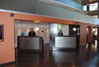 The Holiday Inn and Suites Phoenix Airport North front desk lobby photo